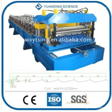 YTSING-YD-4392 Passé Machine de tôle de profil de tuile de CE, rouleau de tuile de métal formant la machine